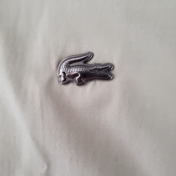 Women's Lacoste Beige Light Jacket - 42 - Picture 3 of 4